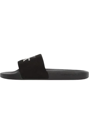Calvin Klein Donna Scarpe da Mare Slide Monogram con Logo, (Black), 37