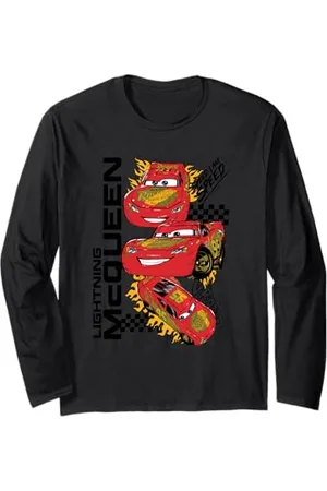 Cars McQueen Speed I Am Speed Maglia a Manica