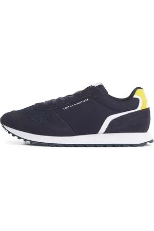 Tommy Hilfiger Uomo Sneakers Runner New Eva Mix Sportive, Blu (Desert Sky), 43 EU