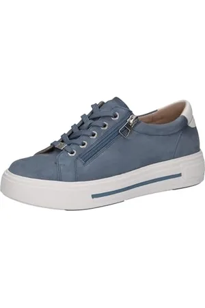 Caprice Damen 9-23351-43, Scarpe da Ginnastica Donna, Lt.Blue Suede, 40 EU