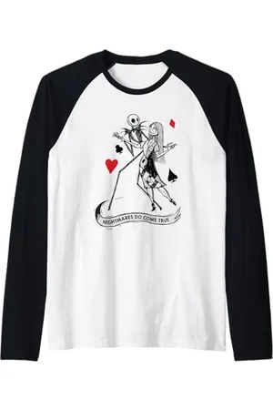 The Nightmare Before Christmas Dreams Valentine Maglia con Maniche Raglan