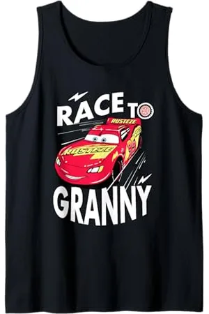 Cars McQueen Race To Granny Festa della mamma Canotta