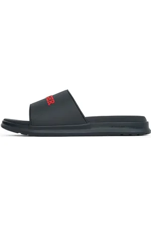 Tommy Hilfiger Uomo Scarpe da Mare Dual Density Pool Slide con Logo, Blu (Desert Sky), 44