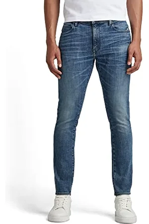 G-Star Uomo Lancet Skinny Jeans, (faded cascade D17235-C051-C606), 38W / 34L