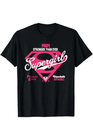 DC Comics Originals Supergirl Mum Strong Than Ever Festa della mamma Maglietta