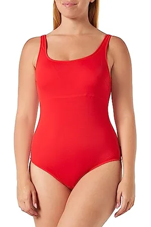 Koton Basic Swimsuit U Neck Strappy Padded Costume Intero, (414), 40 da Donna