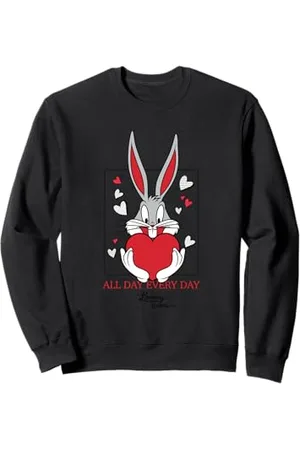 LOONEY TUNES Bugs Bunny Heart Valentine Felpa