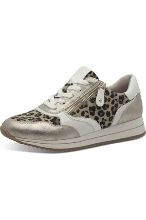Jana Damen Sneaker Flach mit Reißverschluss Vegan, Scarpe da Ginnastica Donna, , 37 EU