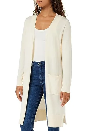Amazon Cardigan Lungo Leggero (Taglie Forti Disponibili) Donna, , 4XL Plus