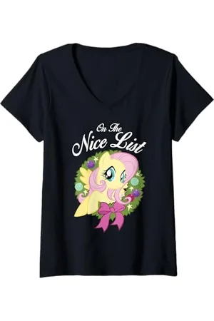 My Little Pony Donna Christmas è sulla lista dei Nice Maglietta con Collo a V