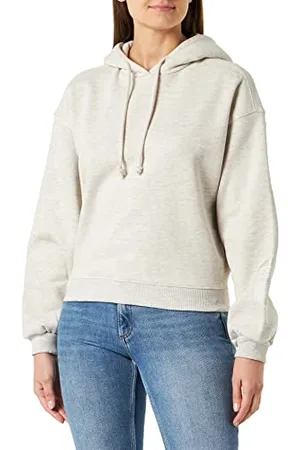 Dr Denim Felpa con Cappuccio Estrid, , M Donna