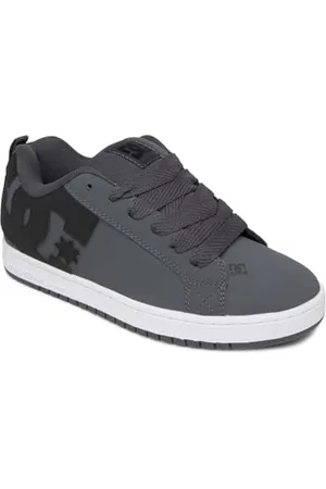 Dcshoes Sneaker, Scarpe con Lacci Unisex-Adulto, Dk Grey, Black, White, 38.5 EU