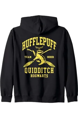 Harry Potter Hufflepuff Quidditch Arch Felpa con Cappuccio