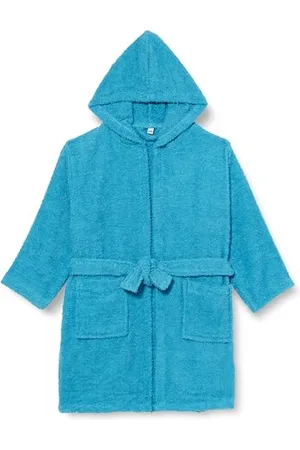 Playshoes Kinder Frottee-Bademantel Vestaglia, , 110/116 Unisex-Bambini e Ragazzi