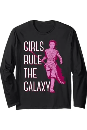 STAR WARS Episodio 7 Rey Girls Rule The Galaxy Maglia a Manica