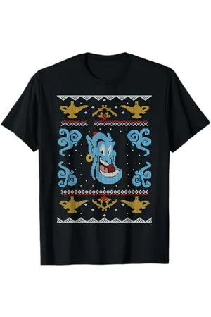 Disney Maglione Aladdin Genie Ugly con stampa facciale Maglietta