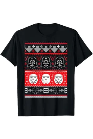 STAR WARS Maglione natalizio Darth Vader Stormtrooper Ugly Maglietta