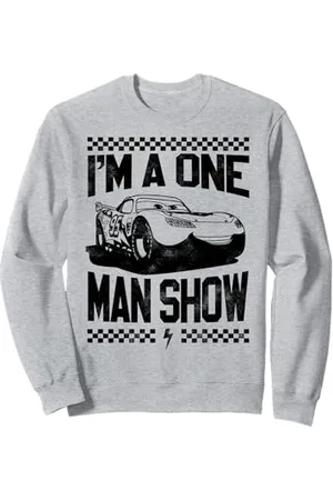 Disney Pixar Cars Lightning McQueen One Man Show Felpa