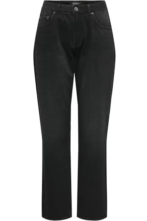 ONLY Onllumi MW Mom Straight DNM Pim900 Noos Jeans Fit, , (M) W x 32L Donna