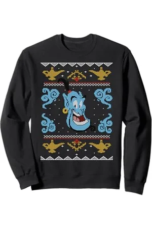 Disney Maglione Aladdin Genie Ugly con stampa facciale Felpa