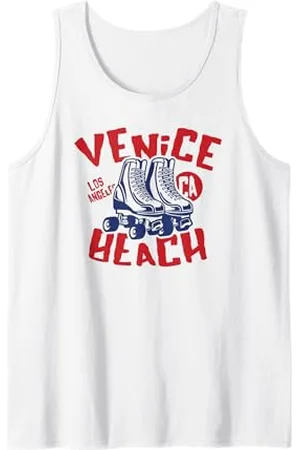 Awesome Venice Beach CA Souvenirs and Designs Venice Beach, California, design retrò vintage Canotta
