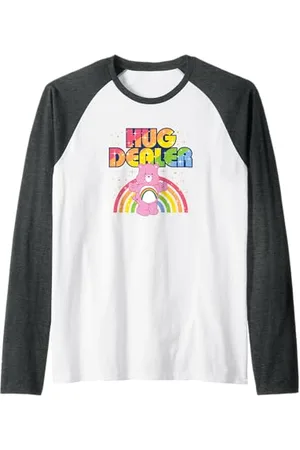 Care Bears Hug Rivenditore Maglia con Maniche Raglan