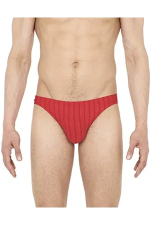 Hom Chic Micro Briefs Slip, (Rouge 00pa), Medium Uomo