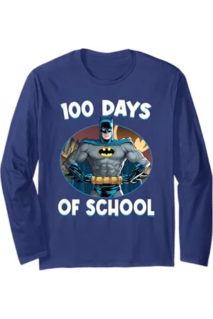 Batman 100 Days of School Maglia a Manica