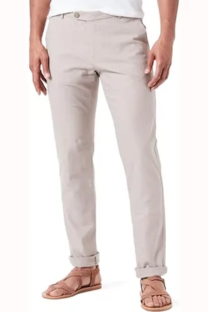 Bugatti 4890-56321a Pantaloni, Beige-40, 34W x 34L Uomo