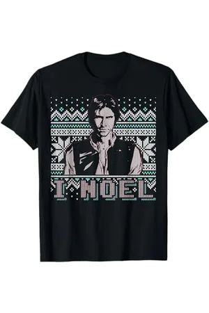 STAR WARS Maglione natalizio Han Solo I Noel Ugly Maglietta