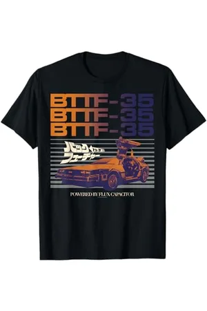Back To The Future Ritorno al futuro 35° anniversario BTTF-35 DeLorean Maglietta