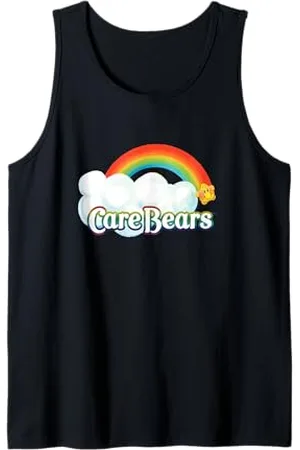 Care Bears Logo orizzontale della nuvola degli orsetti della cura Canotta
