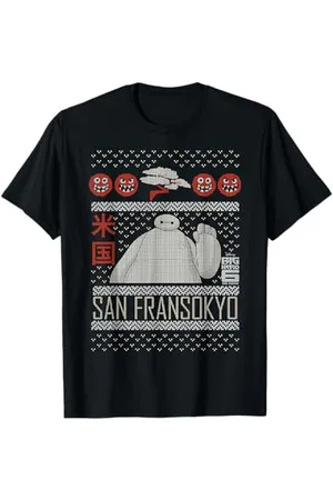 Disney Big Hero 6 serie TV Baymax San Fransokyo Sweater Maglietta