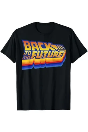 Back To The Future Logo retrò del 35° anniversario di Ritorno al futuro Maglietta