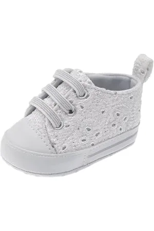 chicco Scarpe Neonata, Sneaker Neonata, con Comode Stringhe Elasticizzate, Scarpe Bambina 0-24 Mesi, Designed in Italy
