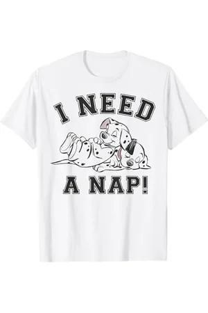 Disney 101 Dalmati Sleeping Puppies I Need A Nap Maglietta