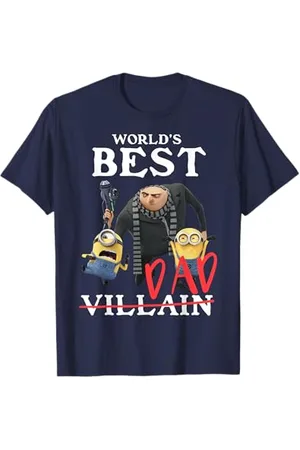 Minions Minions, il miglior papà cattivo del mondo Maglietta