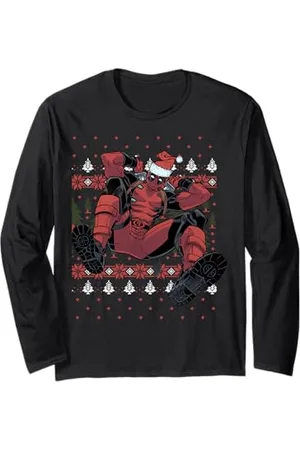 Marvel Deadpool Ugly - Maglione natalizio Maglia a Manica