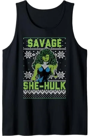 Marvel She-Hulk Savage - Maglione natalizio Canotta