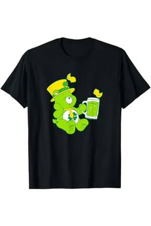 Care Bears Good Luck Bear San Patrizio Lucky Juice Maglietta