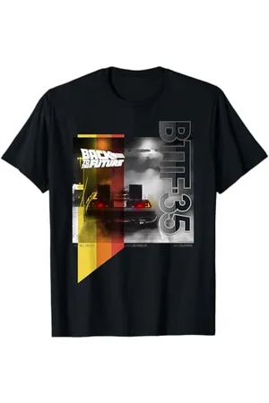 Back To The Future Ritorno al futuro 35° anniversario DeLorean Smoke Maglietta