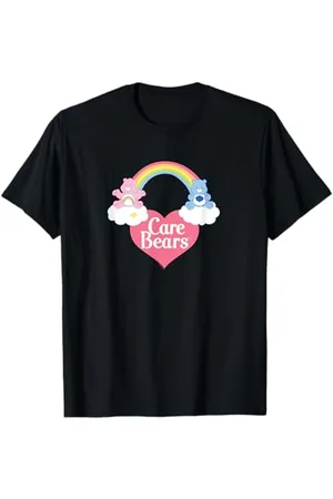 Care Bears Logo con orso e orso brontolone Maglietta