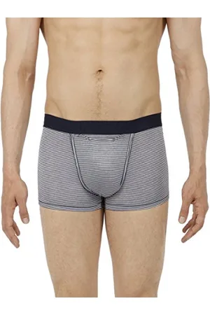 Hom Simon Ho1 Pantaloncini, (Rayé Marine Et Blanc 00ra), Large Uomo