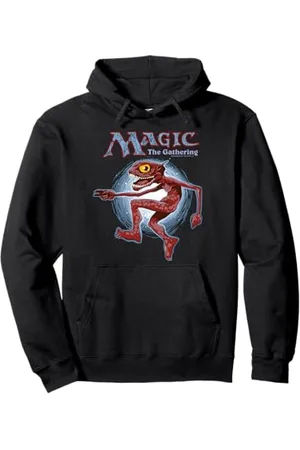 Magic: The Gathering Magic: The Gathering, mostro rosso retrò Felpa con Cappuccio