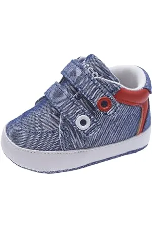 chicco Scarpe Neonato, Sneaker Neonato, con Comoda Chiusura a Strappo, Scarpe Bambino 0-24 Mesi, Designed in Italy