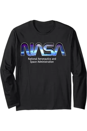 Nasa Riempimento del logo della Earth Space Maglia a Manica