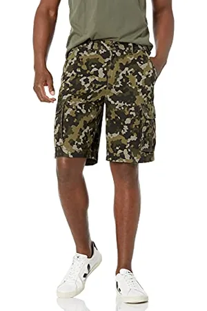 Amazon Pantaloncini Cargo vestibilità Classica da 25 cm (Disponibili in Taglie Forti) Uomo, , 38W
