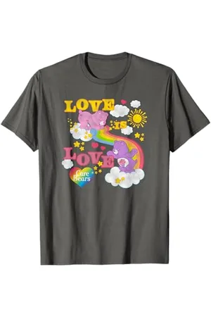 Care Bears Love Is Love Rainbow Maglietta