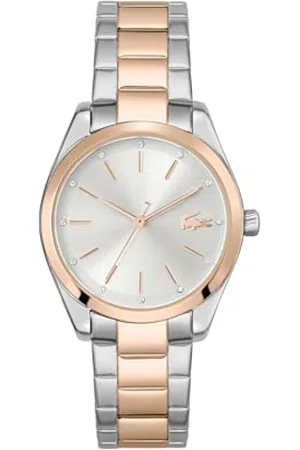 Lacoste Orologio Analogico al Quarzo da donna con cinturino in acciaio inossidabile bicolore - 2001178