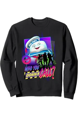 Ghostbusters Poster al neon di Who You Gonna Call? Felpa